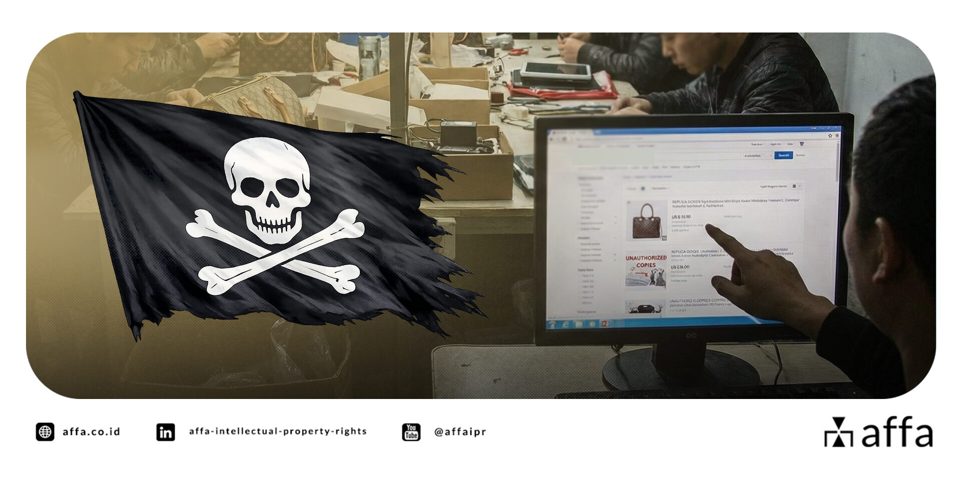 Merek & Karya Anda Dibajak di Marketplace & Website? Sekarang Anda Bisa Minta Takedown Listing & Website-nya!